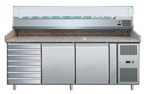 Стол для пиццы COOLEQ PZ2610TN-VRX380