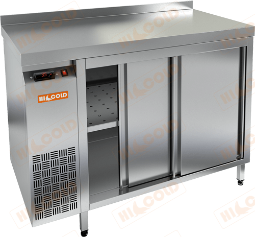 Стол тепловой пристенный двери купе HICOLD TS 12 GN