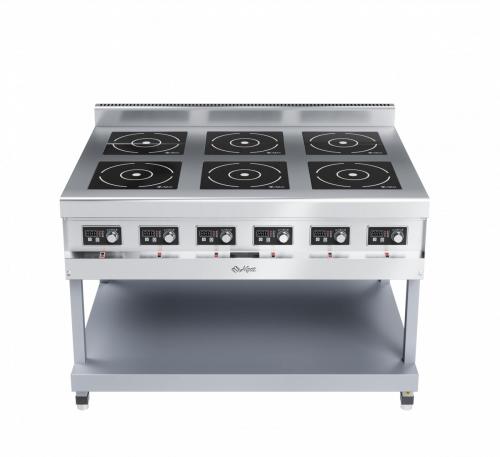Плита индукционная 6-ти конфорочная КИП-69П-3,5
