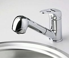 Смеситель для кухни с выдвижной лейкой Oder 6365 