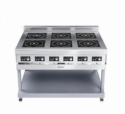 Плита индукционная 6-ти конфорочная КИП-69П-3,5
