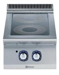 Плита 2-х конф. индукционная Electrolux E7INED2000 371020